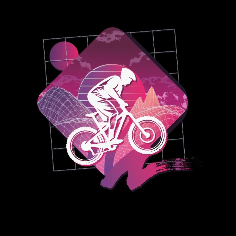 Vaporwave Downhill