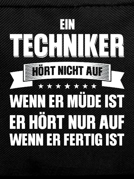 Techniker Beruf Technik Geschenk