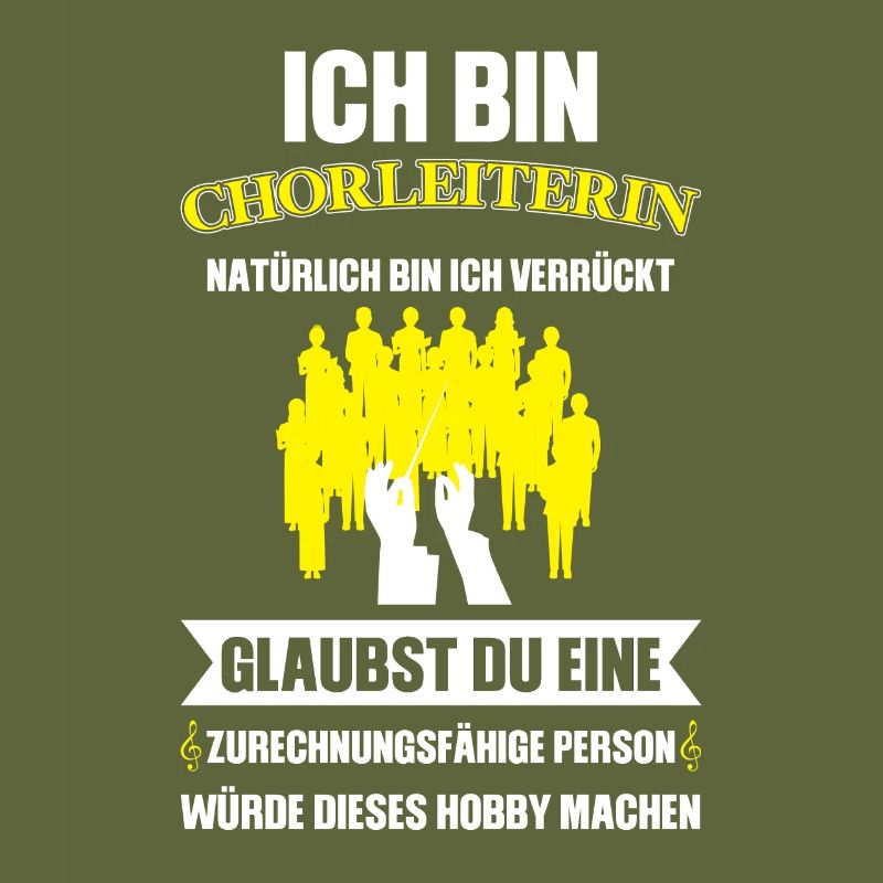 Chorleiterin Beruf Chorleitung Geschenk