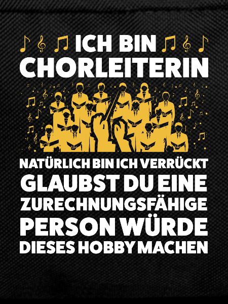 Chorleiterin Beruf Dirigentin Geschenk