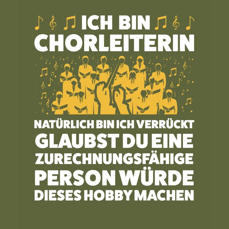 Chorleiterin Beruf Dirigentin Geschenk