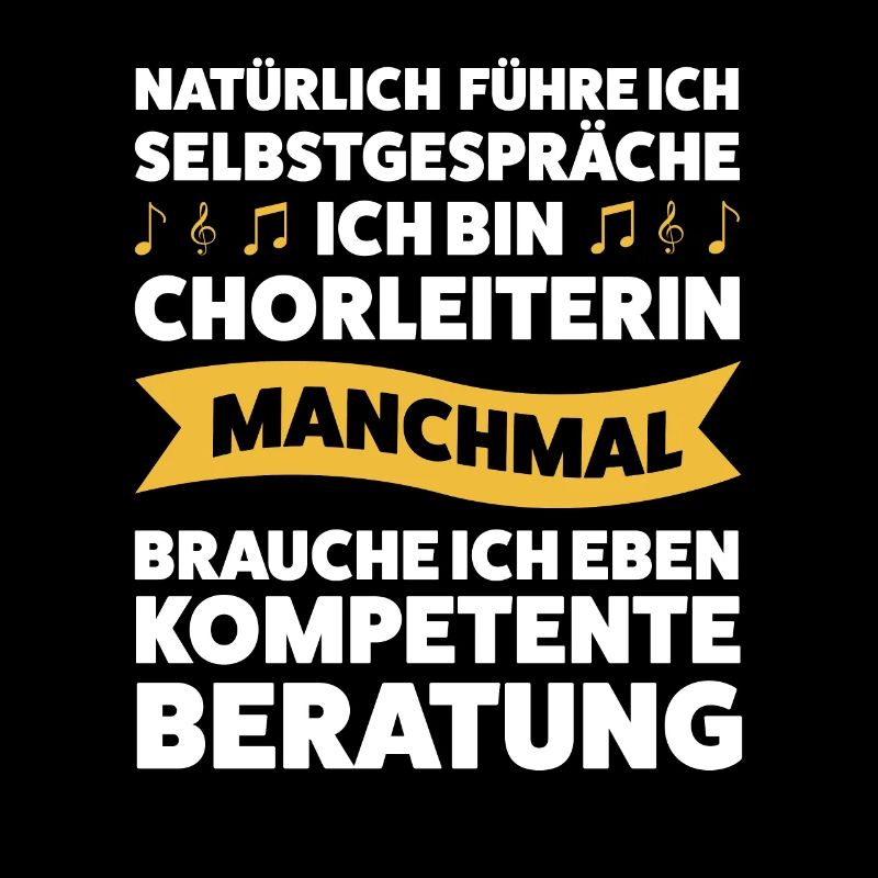 Chorleiterin Beruf Chorleitung Geschenk