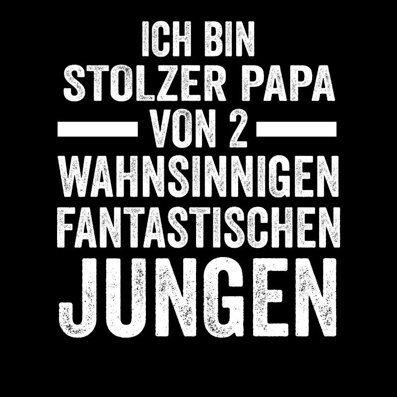 Papa 2 Söhne Papa von 2 Jungs Geschenk