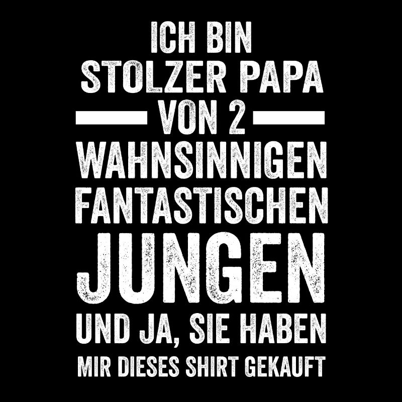 Papa 2 Söhne Kinder Geschenk
