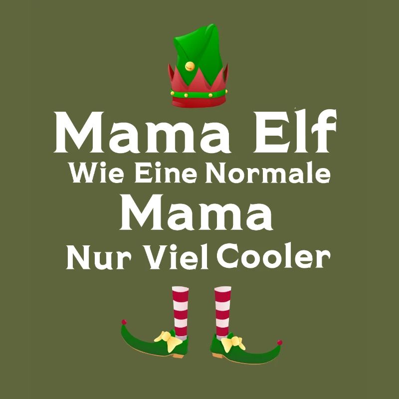 Mutter Elfe Mama Elf Geschenk