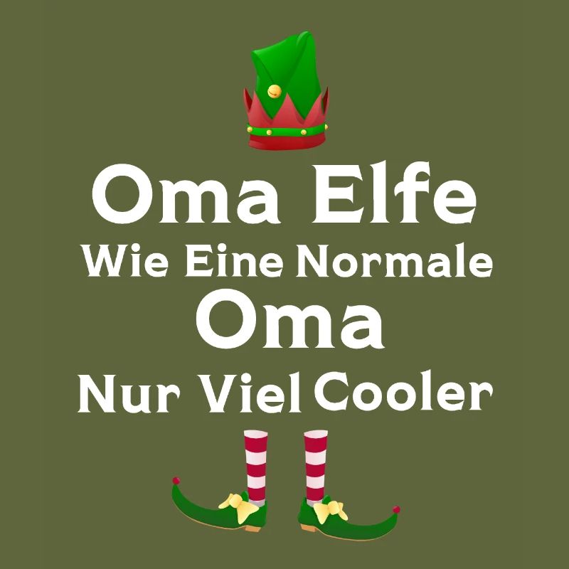Oma Elfe Omas Geschenk