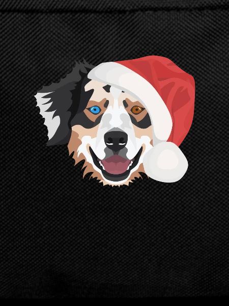 Australian Shepherd Merry Christmas