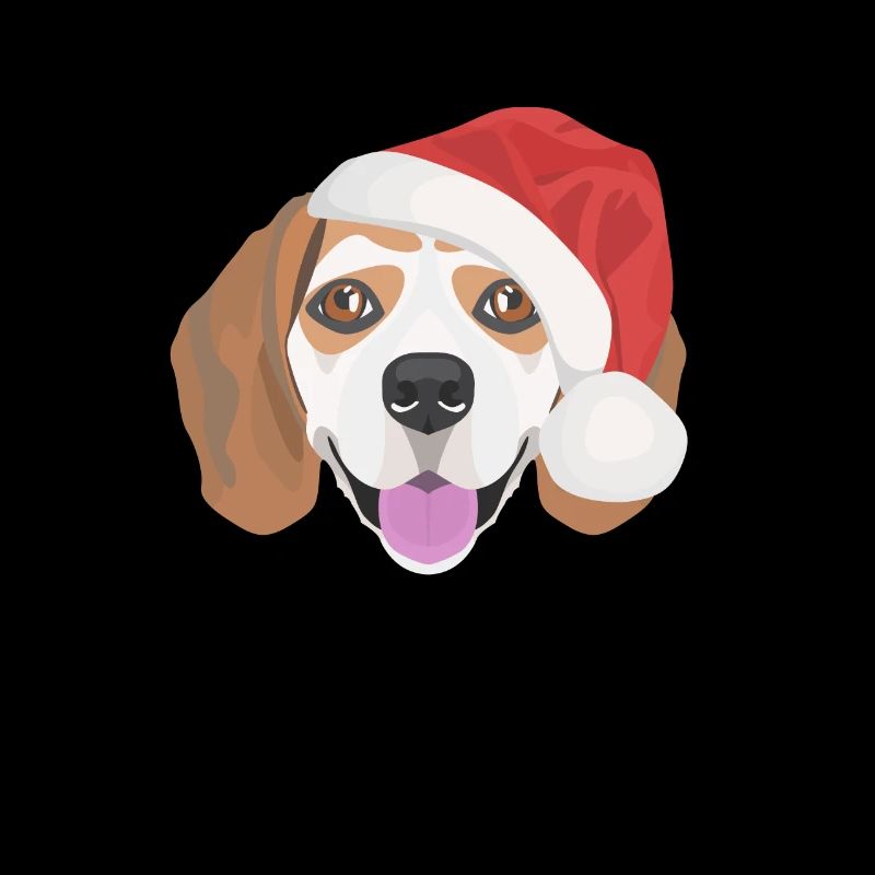 Beagle Merry Christmas