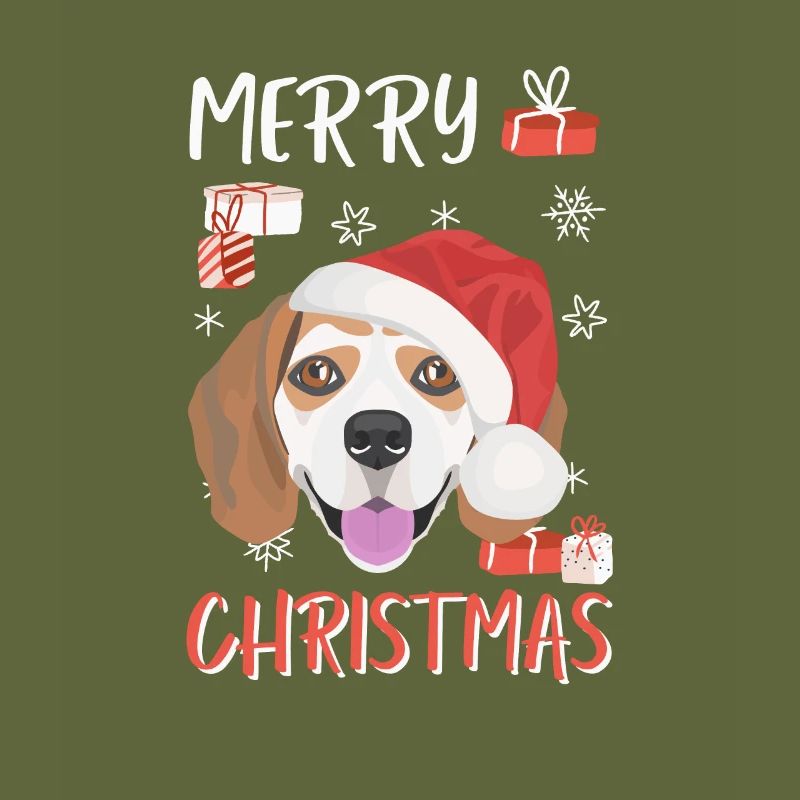 Beagle Joyeux Noël