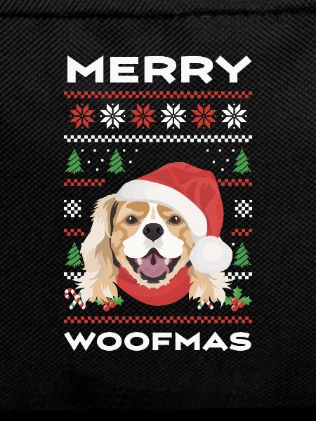 King Charles Spaniel Merry Christmas