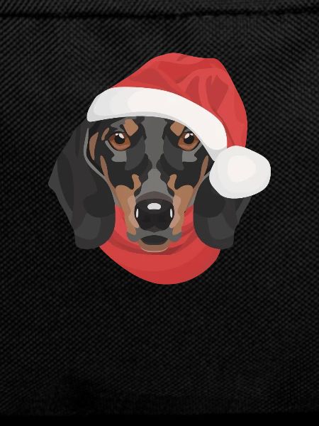 Dachshund Merry Christmas