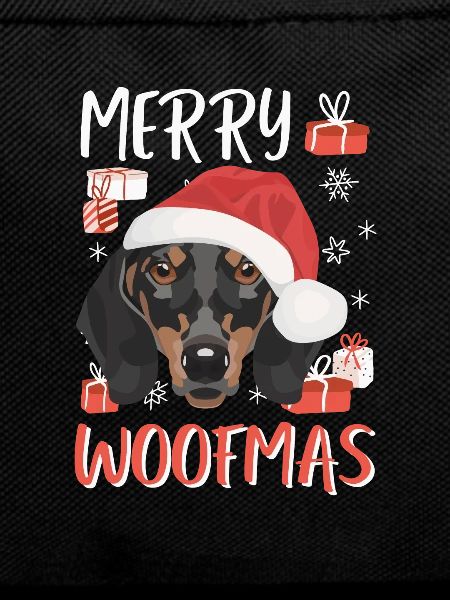 Dachshund Merry Christmas