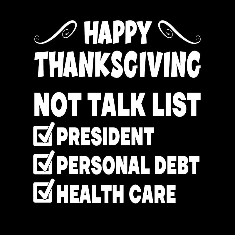 Happy Thanksgiving Not Talk List Erntedankfest