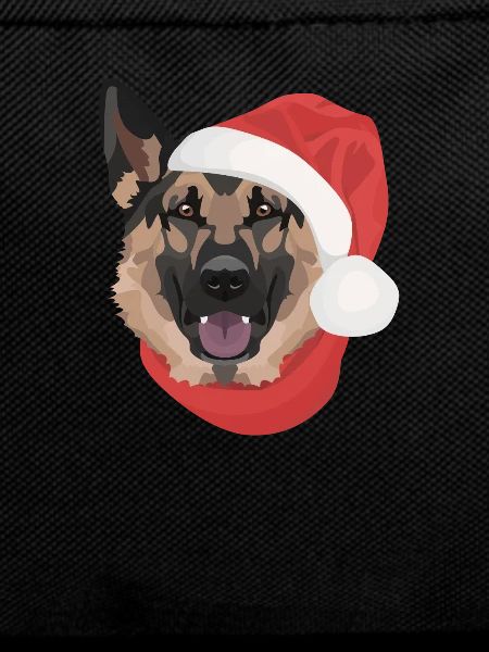 German Shepherd Merry Christmas