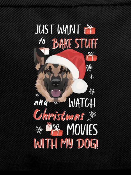 German Shepherd Merry Christmas