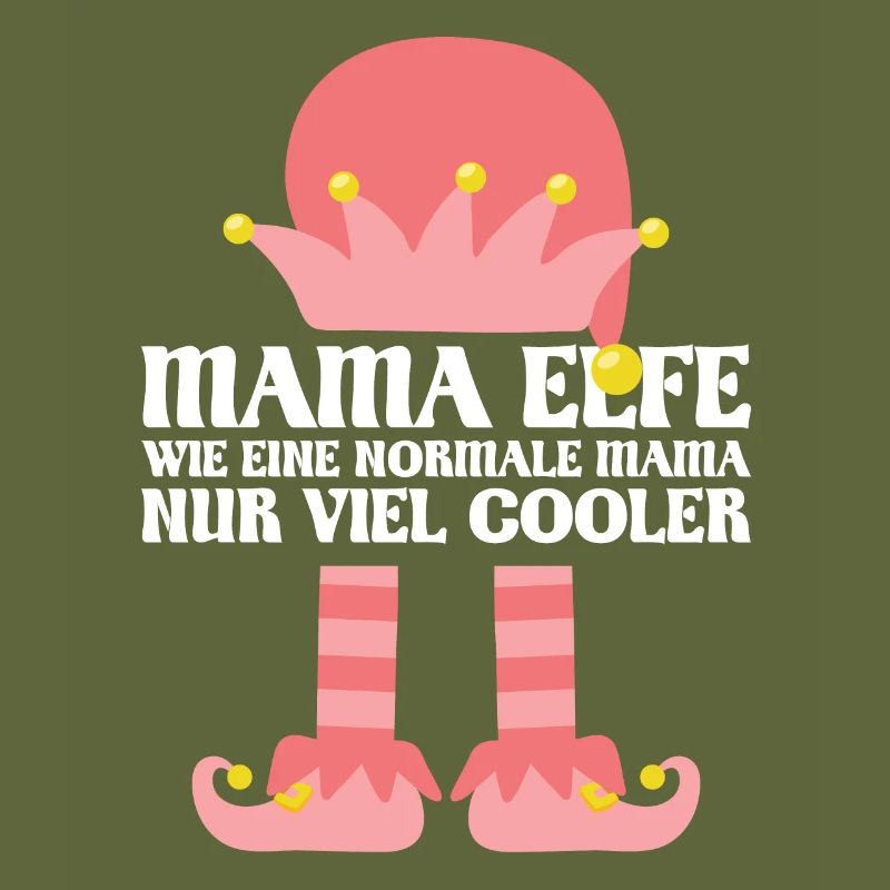 Mutter Elfe Mama Elf Geschenk