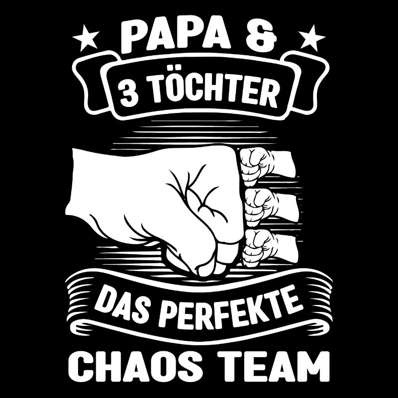Papa 3 Töchter Papa von 3 Töchtern Geschenk