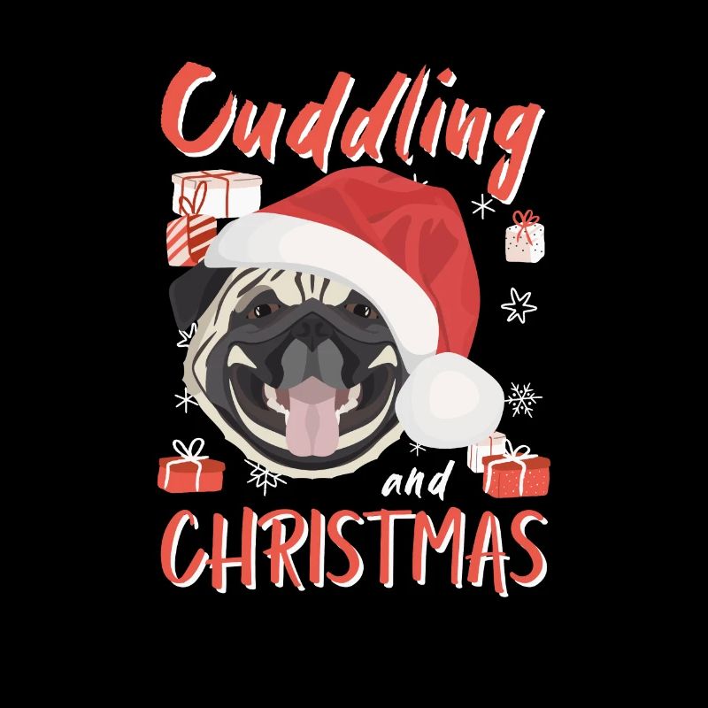 Pug Merry Christmas
