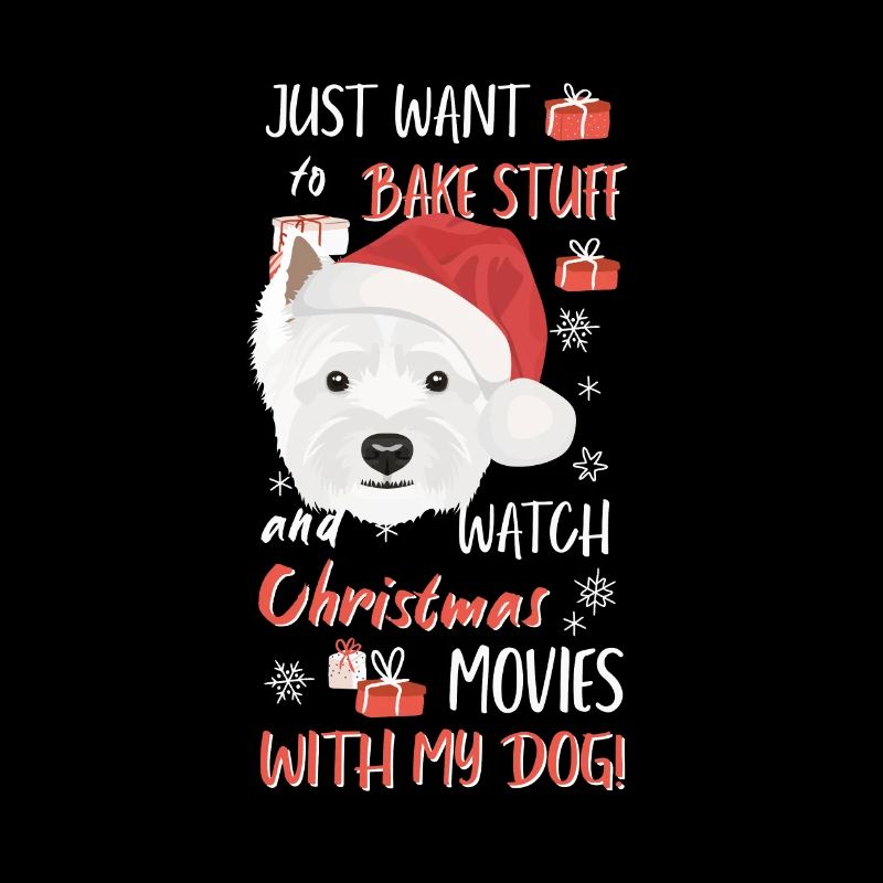 West Highland Terrier Joyeux Noël