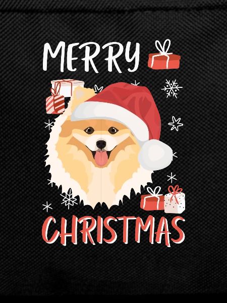 Pomeranian Merry Christmas