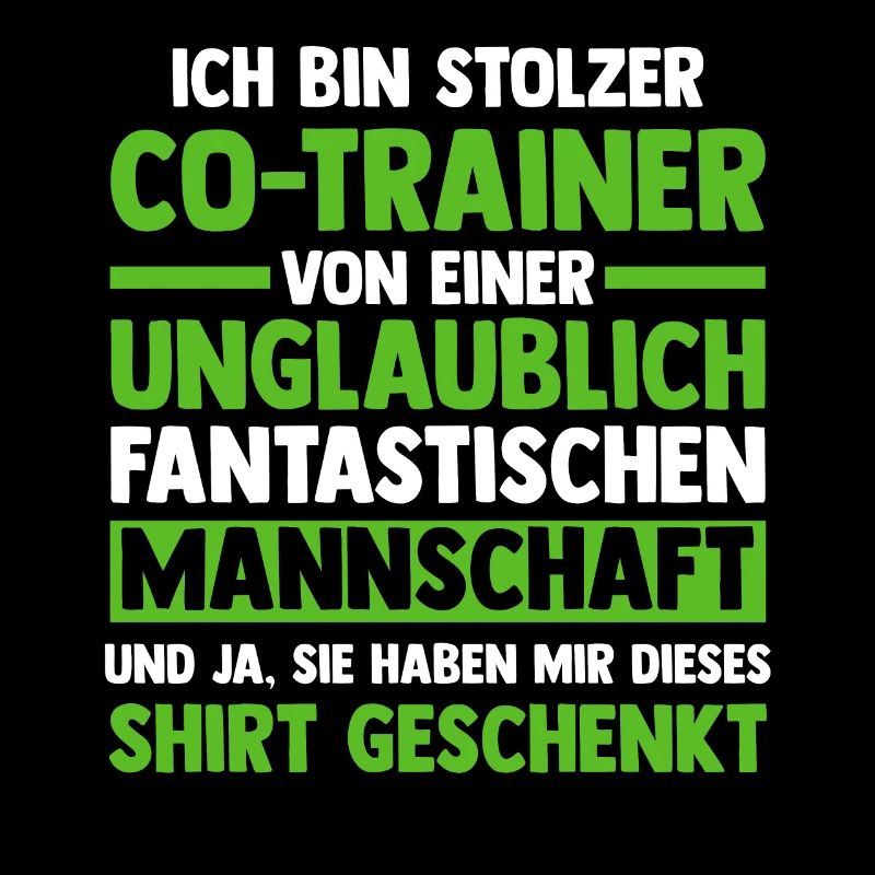 Co-Trainer Sport Trainer Geschenk