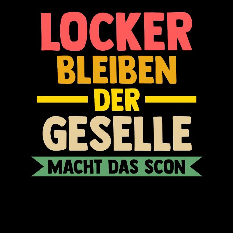 Geselle Prüfung Handwerk Geschenk