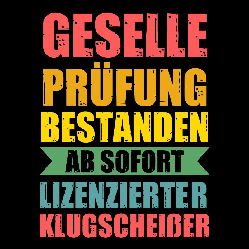 Geselle Prüfung Gesellenprüfung Geschenk