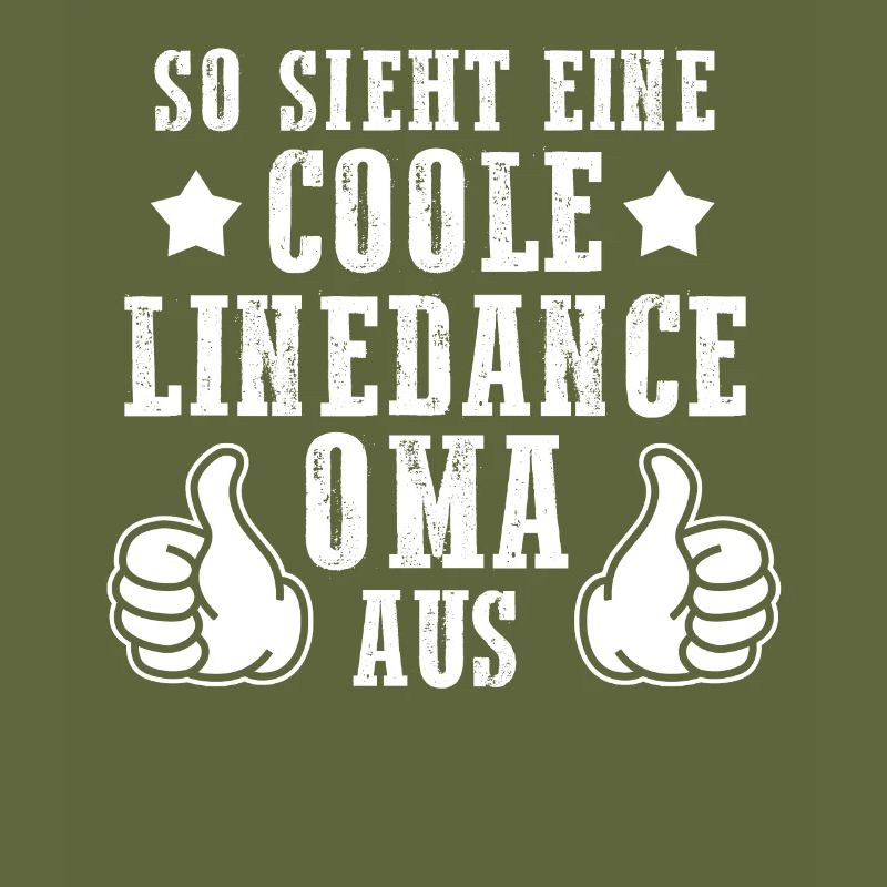 Linedance Oma Linedance Tänzerin Geschenk