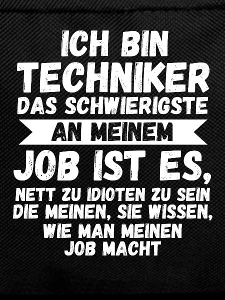 Techniker Beruf Technik Geschenk