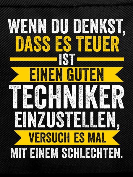 Techniker Beruf Beruf Geschenk