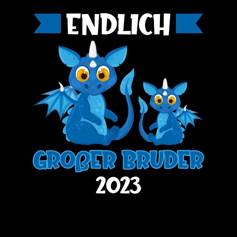 Großer Bruder 2023 Drache Grosser Bruder Geschenk