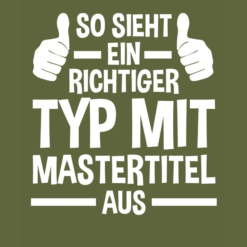 Master Prüfung Mastertitel Geschenk