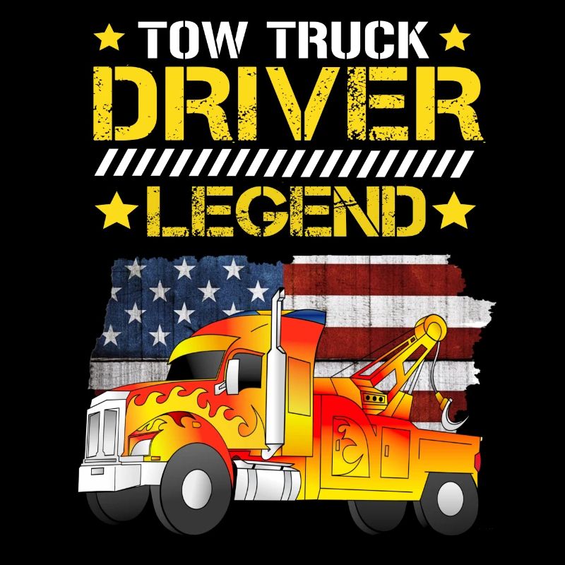 Tow Truck Driver Legend