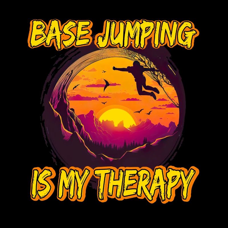 Base Jumping Is My Therapy