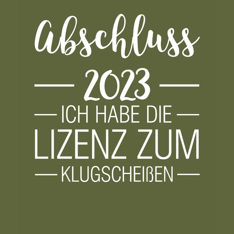 Abschluss 2023 Schule Schulabschluss Geschenk