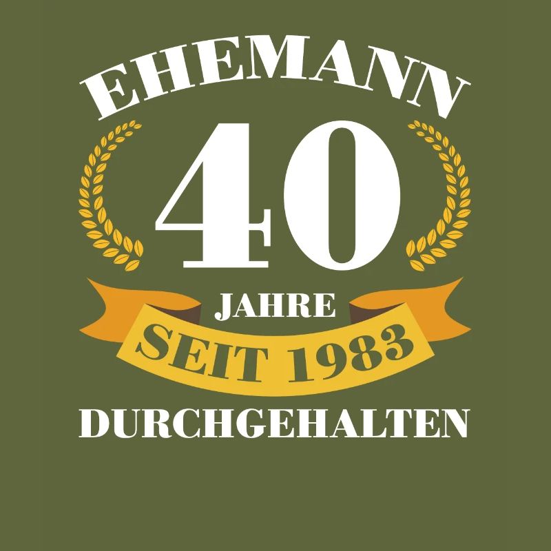 40. Hochzeitstag Ehemann Rubinhochzeit Geschenk