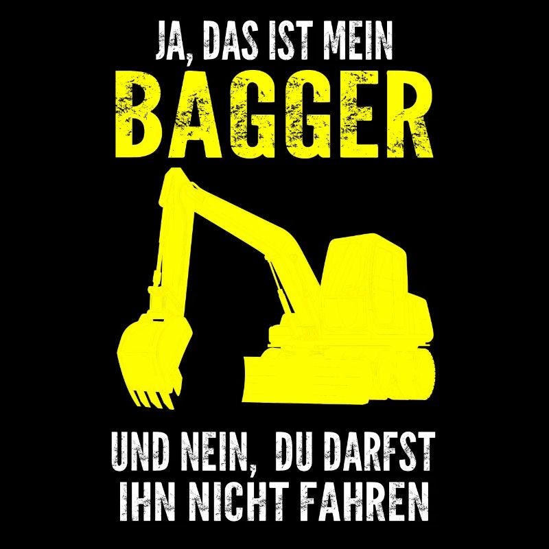 Baggerfahrer Bagger Fahrer Geschenk