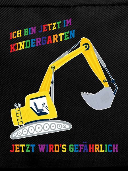 Kindergarten Bagger Kita Geschenk