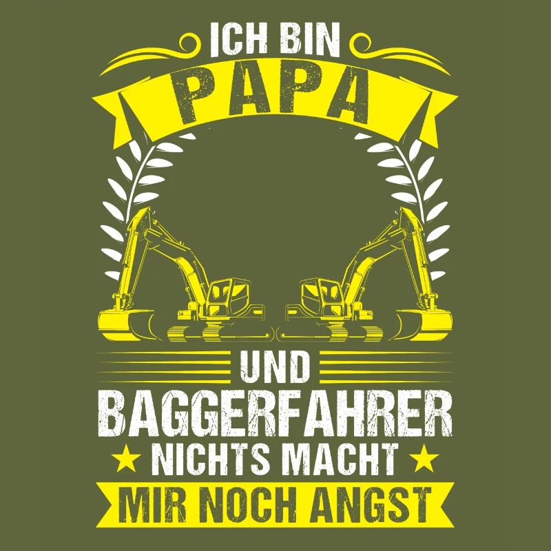 Baggerfahrer Papa Bagger-Fahrer Geschenk