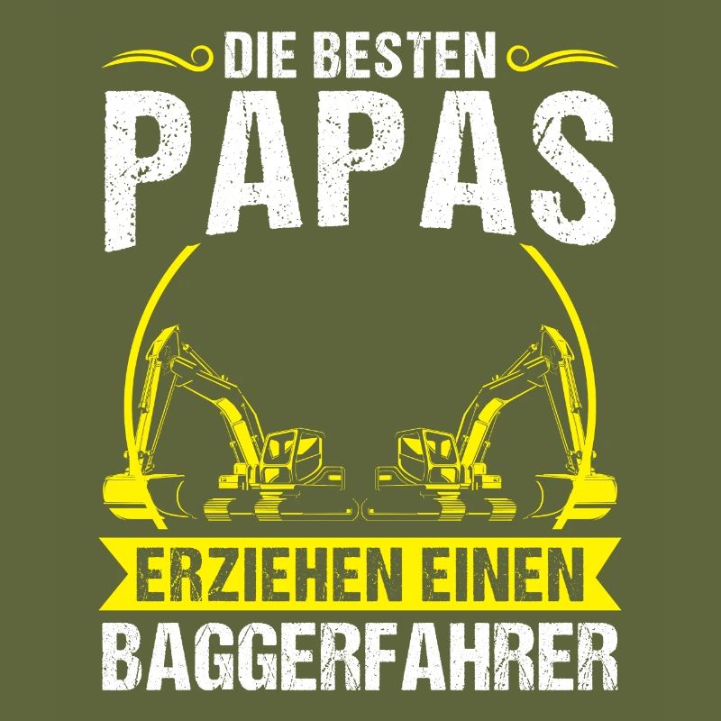 Baggerfahrer Papa Bagger-Fahrer Geschenk