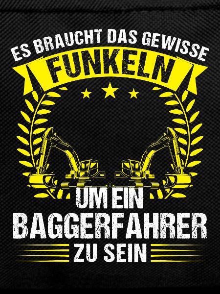 Baggerfahrer Beruf Bagger-Fahrer Geschenk