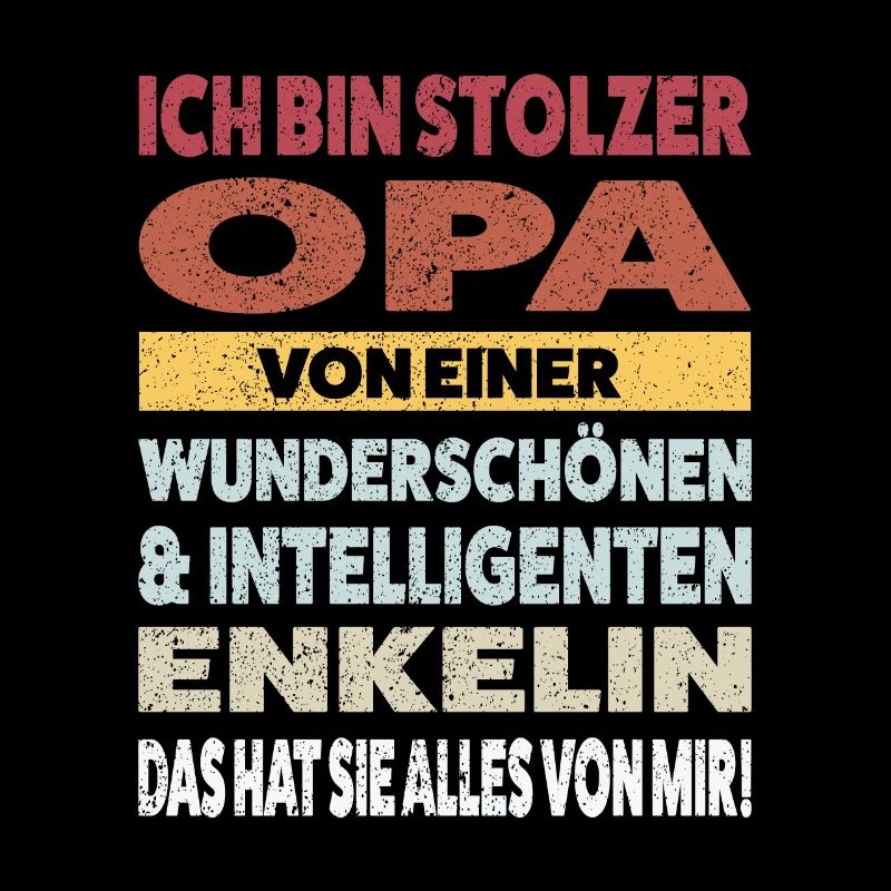 Opa Enkelin Großvater Geschenk