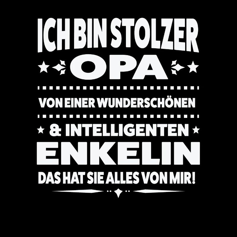 Opa Enkelin Großvater Geschenk