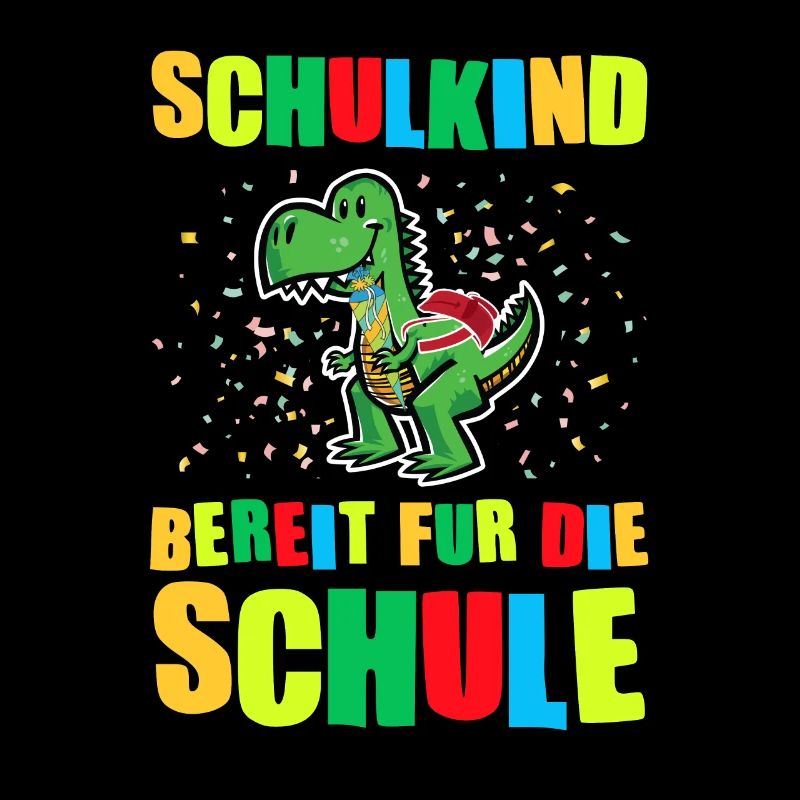 Schulkind Dino Schulanfänger Geschenk