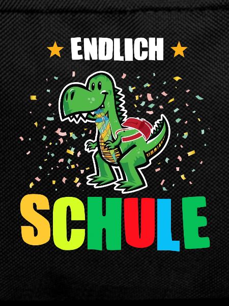 Schulkind Dino Schulbeginn Geschenk