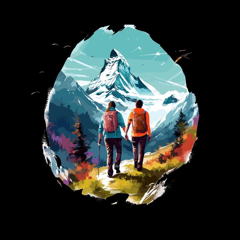 Zermatt, Matterhorn, Matterhorn, Wanderer