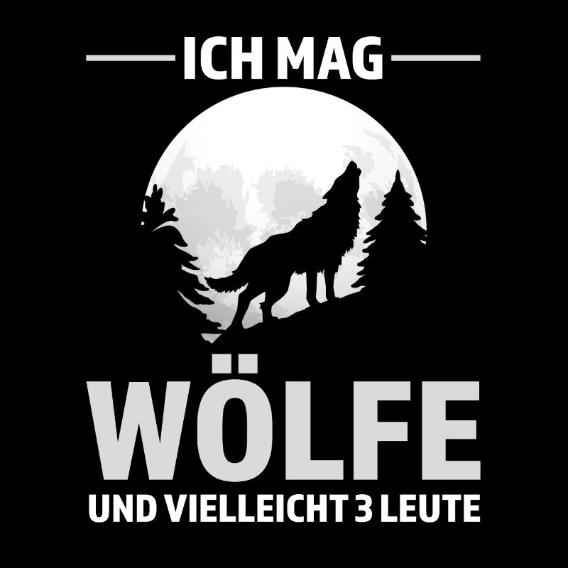 Wolf Tier Wölfe Liebhaber Geschenk
