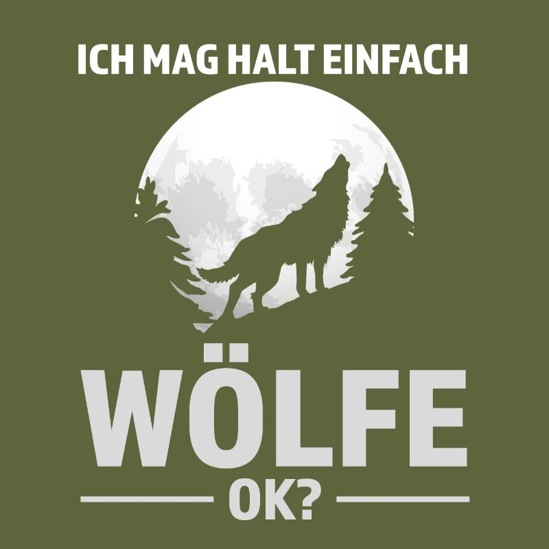 Wolf Tier Wolfsrudel Geschenk