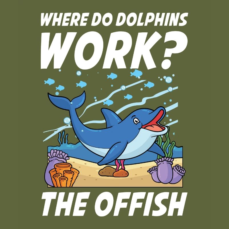 Where Do Dophins Work The Offish