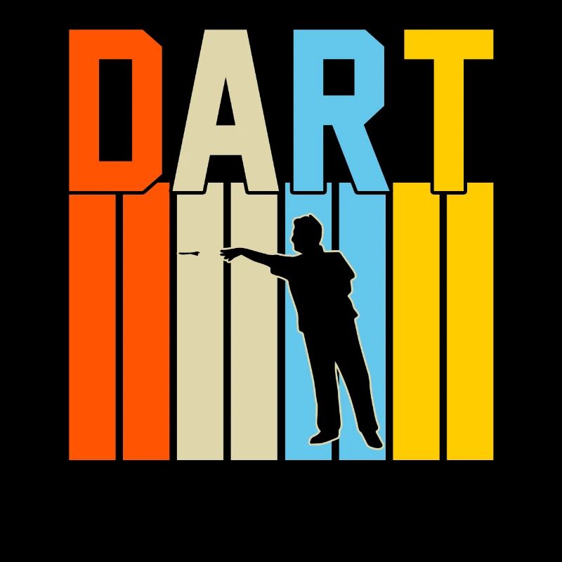 dart retro design dart Geschenk